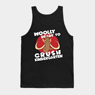 Wooly Ready to Crush Kindergarten Back to School Tank Top